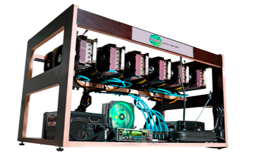 МАЙНИНГ ФЕРМА НА GPU (RTX 3070) LHR